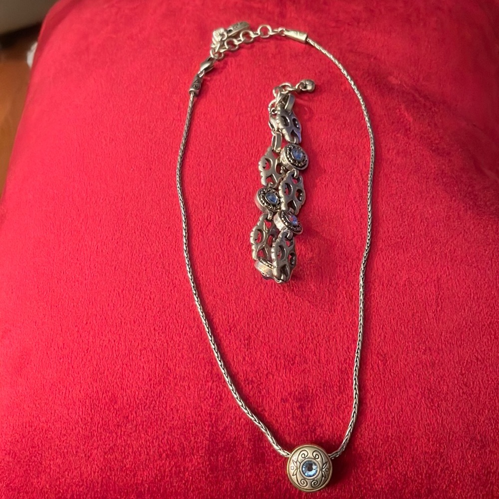 Brighton necklace and bracelet set
